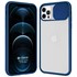 CaseUp Apple iPhone 12 Pro Max Kılıf Camera Swipe Protection Lacivert 1